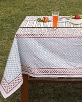 Refreshing Organic Cotton Dining Table-Cover - Jaiv